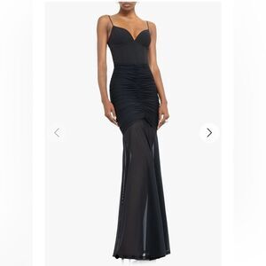 Black Halo Azura maxi dress